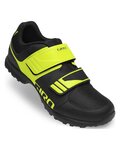 GIRO Cycling shoes - BERM - black/light green