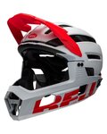 BELL Cycling helmet - SUPER AIR R - white/red