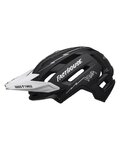 BELL Cycling helmet - SUPER AIR R SPHERICAL - black/white