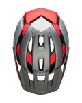 BELL Cycling helmet - SUPER AIR R SPHERICAL - grey/red