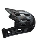 BELL Cycling helmet - SUPER AIR R SPHERICAL - black/grey