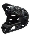 BELL Cycling helmet - SUPER AIR R SPHERICAL - black/grey