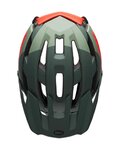 BELL Cycling helmet - SUPER AIR R SPHERICAL - green/red