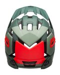 BELL Cycling helmet - SUPER AIR R SPHERICAL - green/red
