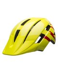 BELL Cycling helmet - SIDETRACK II YOUTH - yellow/red