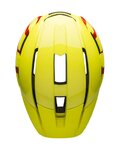 BELL Cycling helmet - SIDETRACK II YOUTH - yellow/red