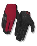 GIRO Cycling long-finger gloves - HAVOC - red