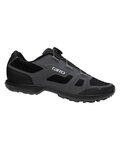 GIRO Cycling shoes - GAUGE BOA - grey/black