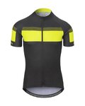 GIRO Cycling short sleeve jersey - CHRONO SPORT - black/yellow