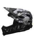 BELL Cycling helmet - SUPER DH SPHERICAL - black/grey