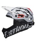 BELL Cycling helmet - SUPER DH SPHERICAL - white