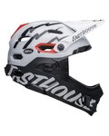 BELL Cycling helmet - SUPER DH SPHERICAL - white
