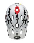 BELL Cycling helmet - SUPER DH SPHERICAL - white