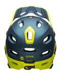 BELL Cycling helmet - SUPER DH SPHERICAL - blue/yellow