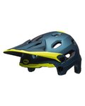 BELL Cycling helmet - SUPER DH SPHERICAL - blue/yellow
