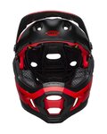 BELL Cycling helmet - SUPER DH SPHERICAL - red/black