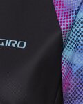 GIRO Cycling short sleeve jersey - ROUST W - black/light blue