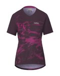 GIRO Cycling short sleeve jersey - ROUST W - purple