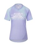 GIRO Cycling short sleeve jersey - ROUST W - blue
