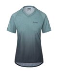 GIRO Cycling short sleeve jersey - ROUST W - green