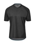 GIRO Cycling short sleeve jersey - ROUST - black/grey