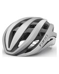 GIRO Cycling helmet - AETHER SPHERICAL - white/silver