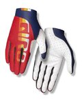 GIRO Cycling long-finger gloves - TRIXTER - red/black/white