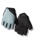GIRO Cycling fingerless gloves - JAETTE - light blue/black