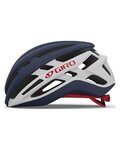 GIRO Cycling helmet - AGILIS - blue/white/silver