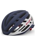 GIRO Cycling helmet - AGILIS - blue/white/silver