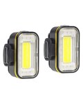 BLACKBURN set of lights - 2FER TWO PACK - black