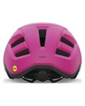 GIRO Cycling helmet - FIXTURE II MIPS YOUTH - green/red