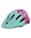 GIRO Cycling helmet - FIXTURE II YOUTH - green/red