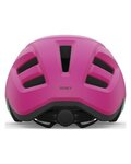 GIRO Cycling helmet - FIXTURE II YOUTH - green/red