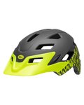 BELL Cycling helmet - SIDETRACK - grey/yellow