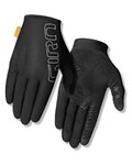 GIRO Cycling long-finger gloves - RODEO - black