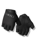 GIRO Cycling fingerless gloves - BRAVO II GEL - black