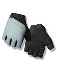 GIRO Cycling fingerless gloves - TESSA II - light blue/black