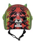 BELL Cycling helmet - RASKULLZ T-REX - green