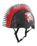 BELL Cycling helmet - RASKULLZ SKULL HAWK - black/red