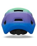 GIRO Cycling helmet - SCAMP II - blue/purple/green
