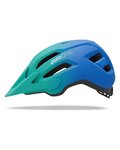 GIRO Cycling helmet - FIXTURE II YOUTH - green/blue