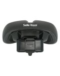SELLE ROYAL saddle - VAIA MODERATE - black