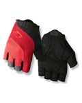 GIRO Cycling fingerless gloves - BRAVO - red