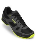 GIRO Cycling shoes - GAUGE - grey/yellow
