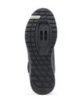 CRANKBROTHERS Cycling shoes - MALLET E SPEEDLACE - black/silver