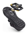 CRANKBROTHERS Cycling shoes - MALLET E SPEEDLACE - black/silver
