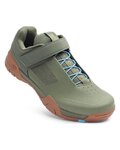 CRANKBROTHERS Cycling shoes - MALLET E SPEEDLACE - green/light blue