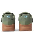 CRANKBROTHERS Cycling shoes - MALLET E SPEEDLACE - green/light blue