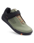CRANKBROTHERS Cycling shoes - STAMP SPEEDLACE - green/orange